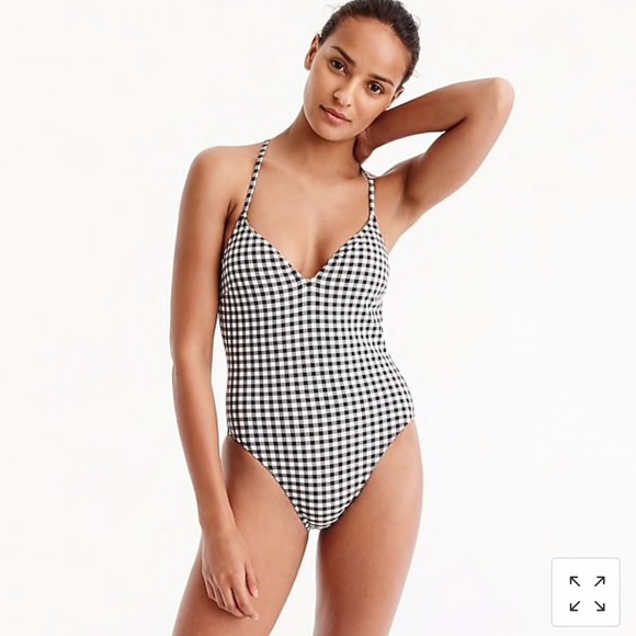 J. Crew Other - NWT J.CREW LACE-UP BACK ONE-PIECE SWIM SUIT